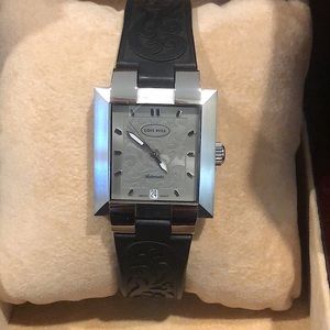 LOIS HILL Swiss Made Grey Face Automatic Unisex Watch